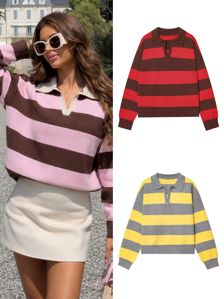 HH Women Elegant Striped Polo  - Thermal Long John ulasan dan harga
