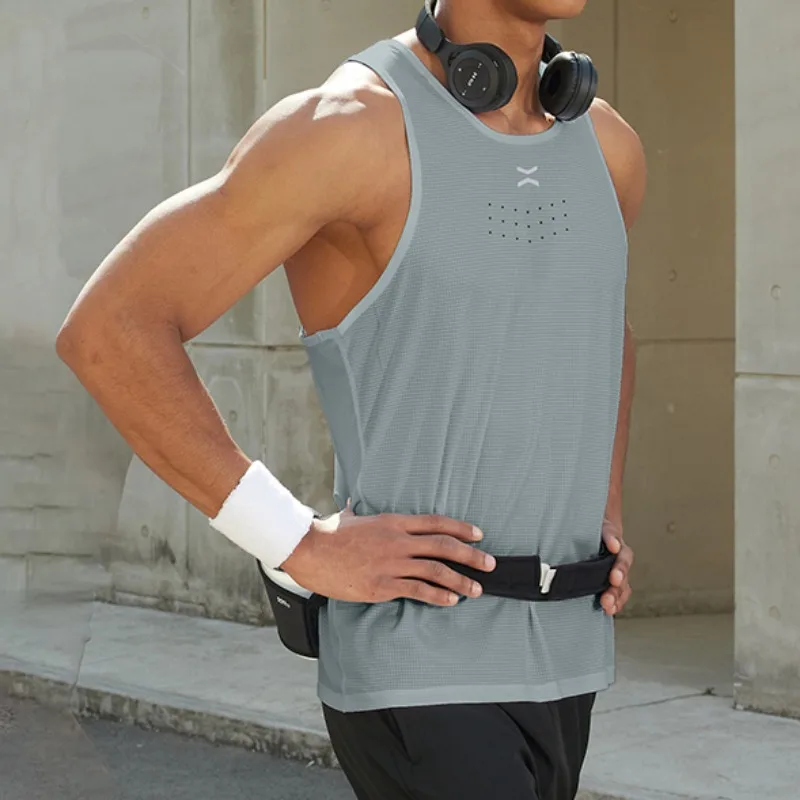 Men Gym Sports Vest Tank Marat - Sleeveless Undershirt ulasan dan harga