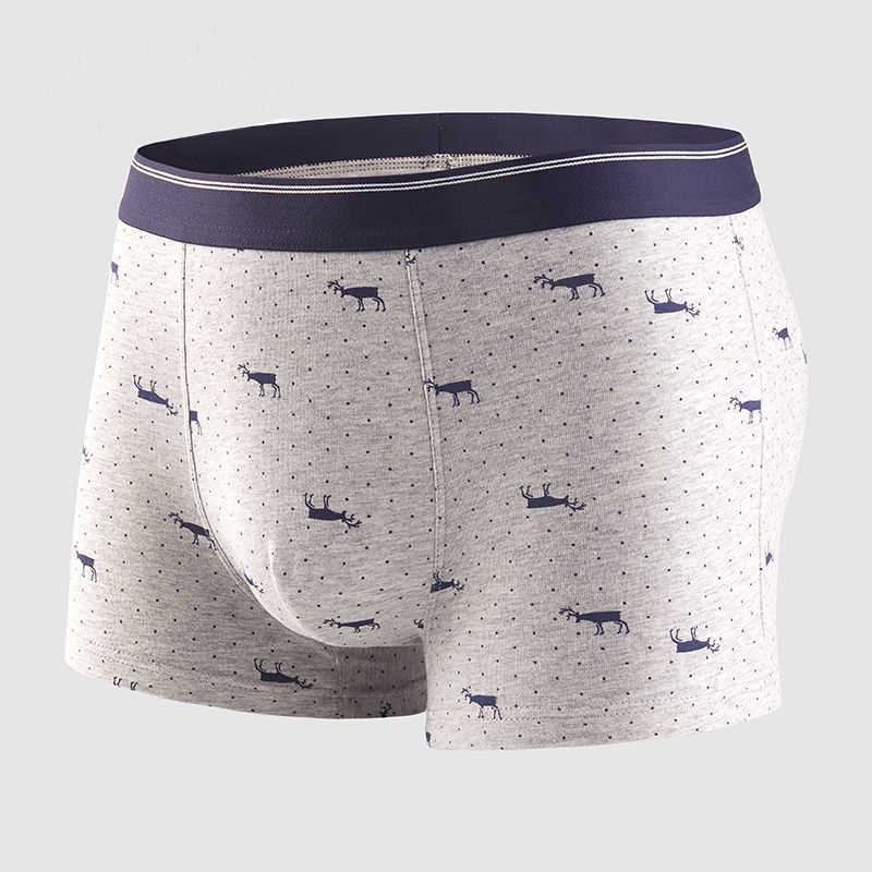 4pcs Men's Panties Sexy Shorts - Boxer Brief Pack Cotton ulasan dan harga
