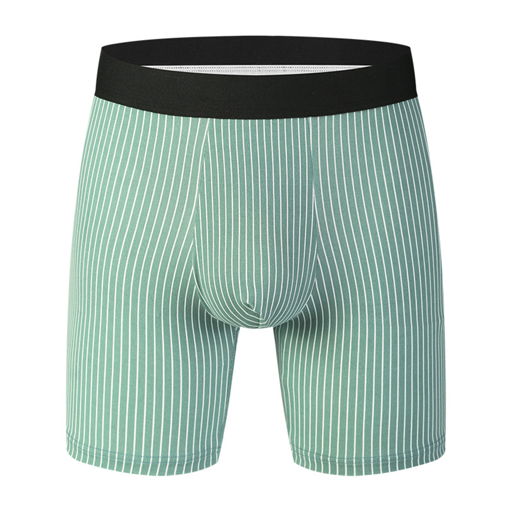 Stripes Men Long Leg Boxers Br - Long Leg Trunk Men ulasan dan harga