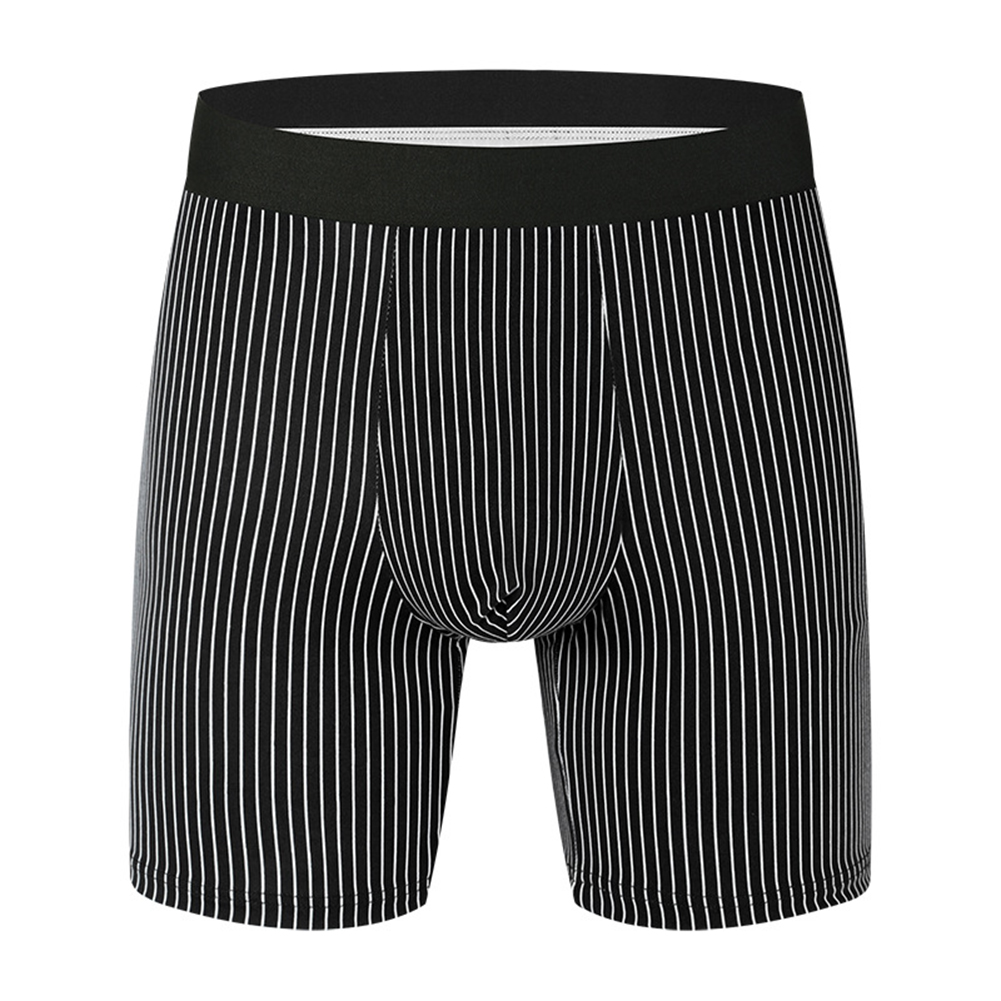 Stripes Men Long Leg Boxers Br - Long Leg Trunk Men ulasan dan harga