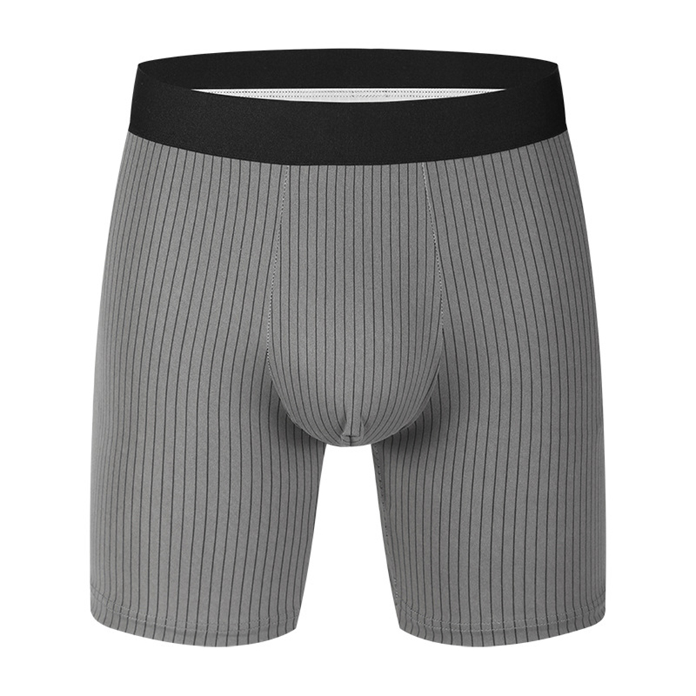 Stripes Men Long Leg Boxers Br - Long Leg Trunk Men ulasan dan harga
