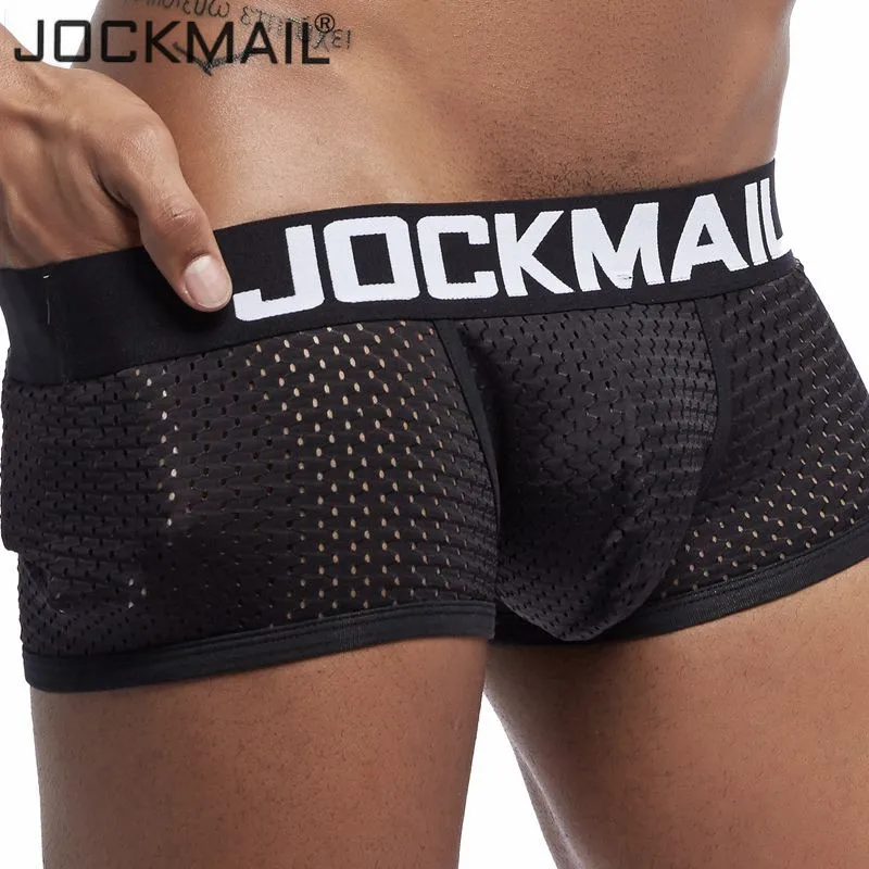 JOCKMAIL  4PCS/Lot boxer men M - Multi Pack Underwear ulasan dan harga