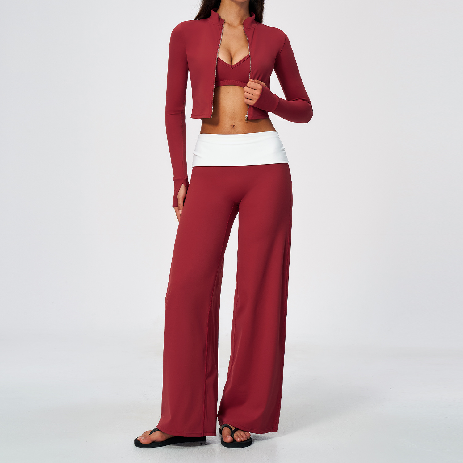 Women's 3 Piece Yoga Set Long  - Compression Long Pant ulasan dan harga